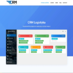 CRM Logistyka - strona promująca